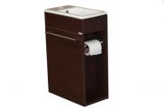 AQUALINE PREMIUM 40 skapis ar izlietni MINI tumšs ozols 930VK40TPL 