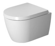 DURAVIT ME by Starck подвесной унитаз Compact Rimless с крышкой Durafix SoftClose 45300900A1 