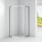OBS2 900 stūra dušas kabīne brilliants/transparent 