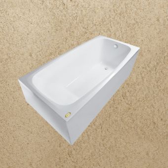 SPN Vanna KLASSIKA ar stūra paneli BT-521 1400 140x70x59, 115L (anti-slip virsma)