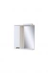 AQUALINE PREMIUM LUX 60 spoguļskapis metallic