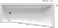 RAVAK vanna BeHappy II 150x75 L