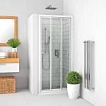 ROTH PD3N dušas durvis 800 balts/transparent