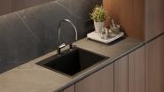 WISENT W35044B Grafit virtuves izlietne 50x44