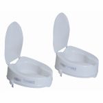 Kid-Man Paaugstinājums tualetes sēdeklim 10 cm ar vāku  02-7060L4 