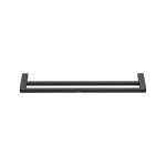RAVAK 10° TD 320.20 dubults dvieļu turētājs 63cm melns X07P562 