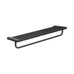 RAVAK 10° TD 330.20 dvieļu turētājs-plaukts 63cm melns X07P563 