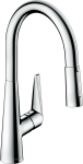 HANSGROHE Talis M51 virtuves izlietnes jaucējkrāns 200 ar izvelkamu dušu HG72813000 