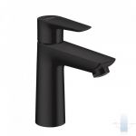 HANSGROHE Talis E 110 jaucējkr. ar PopUp matēts melns 71710670 