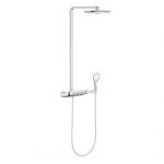 GROHE RAINSHOWER dušas sistēma ar termostatu SmartControl 360 Duo, rokas duša Power&Soul 115 26250000 