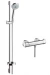 HANSGROHE Croma 100 Multi dušas komplekts ar termostatu Ecostat Comfort HG27085000 