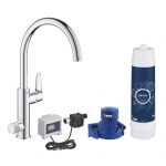 GROHE BLUE PURE BauCurve STARTER KIT jaucējkrāns ar filtru 30386000 