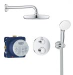 GROHE Grohtherm Perfect/Tempesta 210 iebūvējama dušas termostata komplekts 34727000 