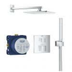 GROHE Grohtherm Cube Rainshower Allure 230 iebūvējamais dušas termostata komplekts 34741000 