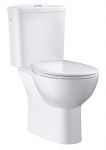 GROHE BauCeramic Rimless pods horizontāls izvads 3/6L ar QuickRelease/SoftClose vāku 39496000 