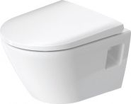 DURAVIT D-Neo Rimless Compact Rimless sienas pods ar QR/Soft Close vāku 45870900A1 
