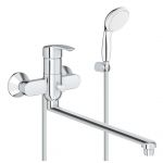 GROHE MULTIFORM vannas jaucējkrāns ar garu izteku un Tempesta DUO dušu 3270800A 