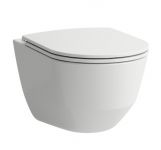 LAUFEN Pro Rimless sienas pods ar Soft Close Slim vāku H8669570000001 