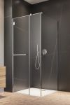 RADAWAY CARENA KDJ 120Lx90 dušas stūris kreisā puse Chrome/Transparent 134443-01-01NL 