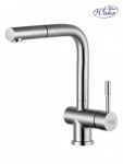 BLUE WATER CORSA-INOX jaucējkrāns NT ar izvelkamu dušu 