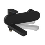 RAVAK CHROME CR 022.20BL Vannas/dušas jaucējkrāns melns X070431 