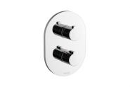 RAVAK Chrome CR064.00 Termostatiskais zemapmetuma dušas maisītājs bez slēdža X070095 