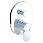 RAVAK Chrome CR065.00 Zemapmetuma maisītājs ar slēdzi X070056, paredzēts Rbox 