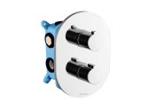 RAVAK Chrome CR067.00 Termostatiskais zemapmetuma maisītājs X070075, paredzēts R-box Multi 