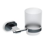 RAVAK CHROME CR 210.00 turētājs ar stikla glāzi  X07P188 