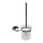 RAVAK CHROME CR 410.00 poda birste ar stikla trauku X07P196 