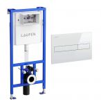 LAUFEN LIS CW1 rāmis podam ar baltu LIS  AW1 DUO taustiņu duo H8946650000001 + H8956610000001 