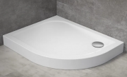 RADAWAY DELOS E Compact 90x80 L asimetrisks dušas paliktnis kreisā puse SDE9080-05L 