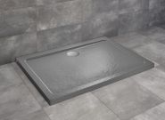 RADAWAY DOROS D 100x90 dušas paliktnis H1=5 Anthracite stone SDRD1090-01-64S 