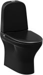 GUSTAVSBERG ESTETIC C+ pods 8300 2/4L universāls izvads ar QR Soft Close vāku melns GB1183002R7231G 