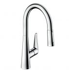 HANSGROHE Talis M51 200 virtuves izlietnes jaucējkrāns ar izvelkamu dušu 73851000 