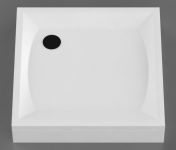 VISPOOL K-90 Dušas paliktnis ar kājām un L-veida paneli 