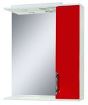 SANSERVIS LAURA 60 skapis ar spoguli 60x85x17 sarkans 48764 