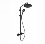 RUBINETA OLO BK+THERMO-15 BK dušas sistēma melna 625038 