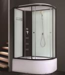 AQUALINE OW-8018 dušas kabīne ar masāžu 120x85 L018018L 