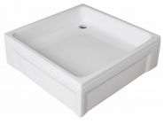 SPN PT-701 900 Dušas paliktnis P701 90x90x30 ar paneli, kājām 