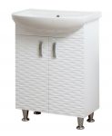 SANSERVIS Skapis 3D-55 ar izlietni Arteko 55 84.5x55x44 