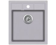AQUASANITA NOVA Virtuves izlietne 46x51.5 SQN100W 202 alumetallic