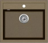 AQUASANITA QUADRO Virtuves izlietne 56.5x51 SQQ100W 