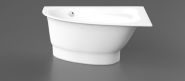 AKCIJA! VISPOOL TREVI M 145 Vanna 1450x950x610 ar sifonu 