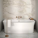 RAVAK vanna YPSILON WALL 178x86 ar melnu pārplūdi un sifona vāciņu XC00100035 