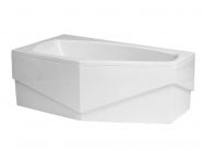 Polimat MARIKA Stūra vanna 140x80 kreisā 00682 