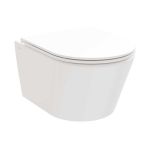 RAVAK SETC2 FLOW RimOff sienas poda komplekts ar Soft Close Slim vāku X01985 