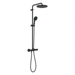 GROHE TEMPESTA 250 dušas sistēma ar termostatu matēta melna 266702431 