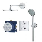 GROHE Grohtherm Perfect Rainshower Cosmo 210 iebūvējamais dušas termostata komplekts 34734000 