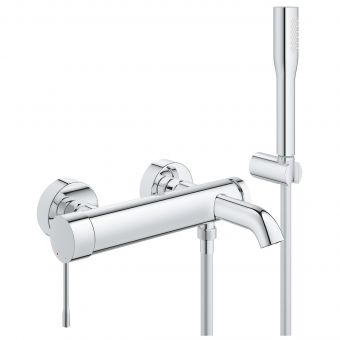 GROHE ESSENCE vannas jaucējkrāns ar dušas komplektu 33628001 